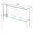 Granier 47.25'' Glass Top Console Table-2129701769