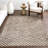 Nikita SpinClean Faded Geometric Machine Washable Area Rug-2036701392