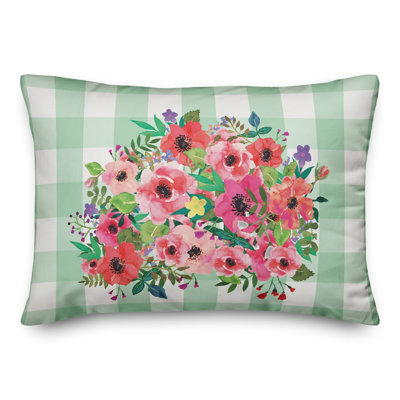  Housse et insert de coussin rectangulaire Buffalo Check