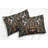 Boho Floral Wildflower Black And Orange Twill Floral Duvet Cover-92616677
