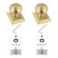 Rosace double Grandeur Fifth Avenue Square-93596256