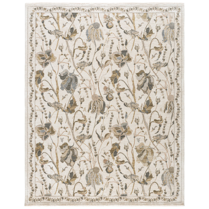 Tapis floral Bloom 722 Performance, Rectangle 9' x 12'