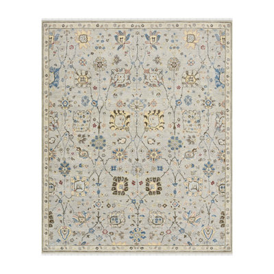 Bristol Hand Knotted Wool Floral Indoor Rug