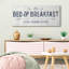 «Self-Serve Bed and Breakfast Rustic Home Sign» par Kyra Brown - impression d'art graphique-762499276-762499283