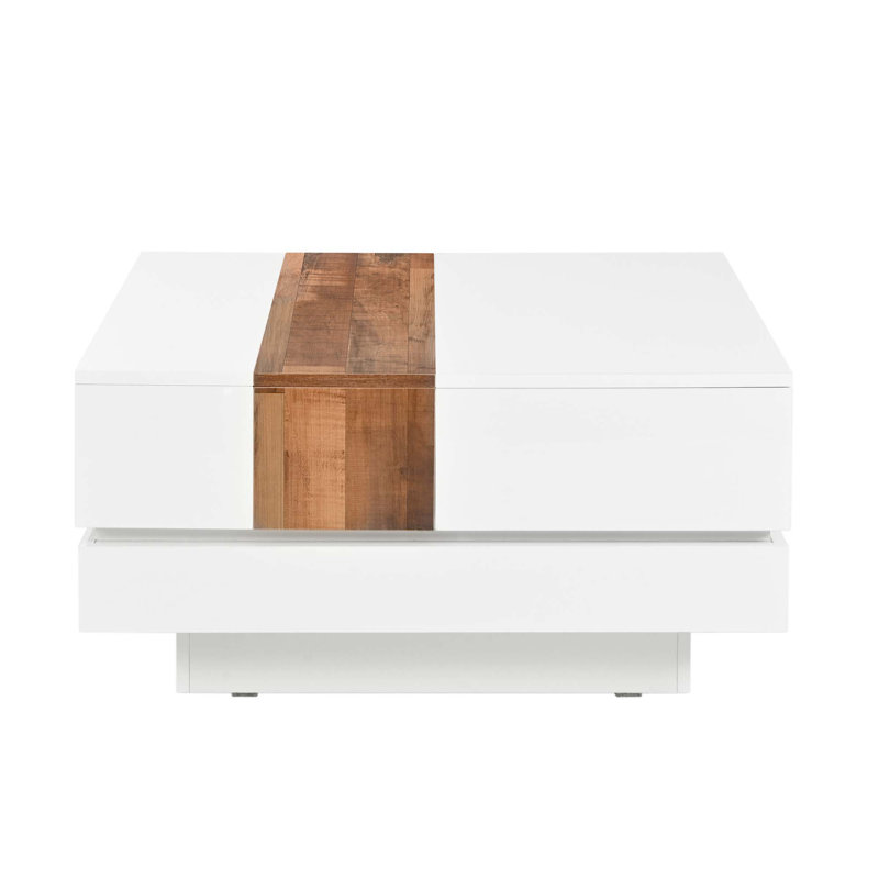 Table basse, Blanc
