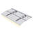 5934W Series Door Window Awning, Polycarbonate Sheet With Block, Heavy-Duty Support, Outdoor Privacy Screen Awning - Rust- Brackets, For Use