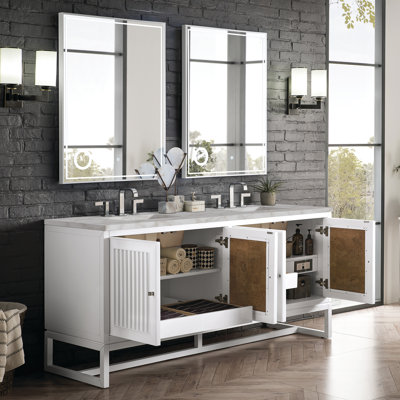 Athens 72'' W Double Vanity
