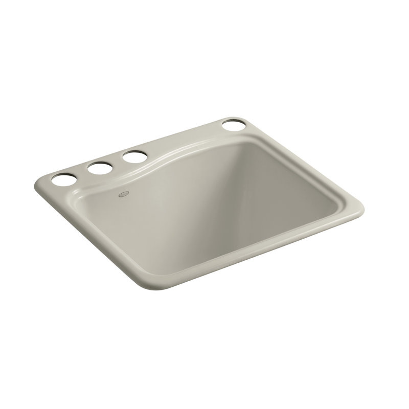 Évier de cuisine encastrable L 25 po x l 22 po River Falls ™, Banc de sable