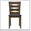 Ensemble de salle à manger 7 pièces transitionnel avec rallonge autoportante et chaises d'appoint confortables, finition brune durable pour les maisons modernes-1276431912
