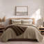 Ensemble de courtepointe surdimensionnée 100% coton Everglace-904779126-904779121