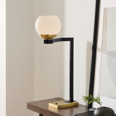 Lampe de table noire 31 "