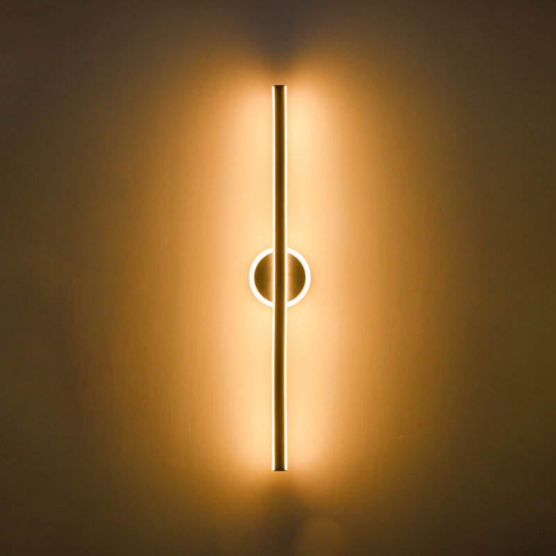 Applique murale incurvée linéaire 31,7 "Minimalist