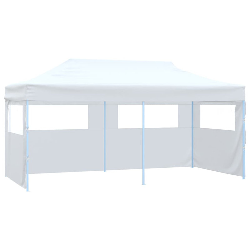 Jakayla 6m x 3m Steel Party Tent, White