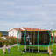 Trampoline carré extérieur 8x14ft