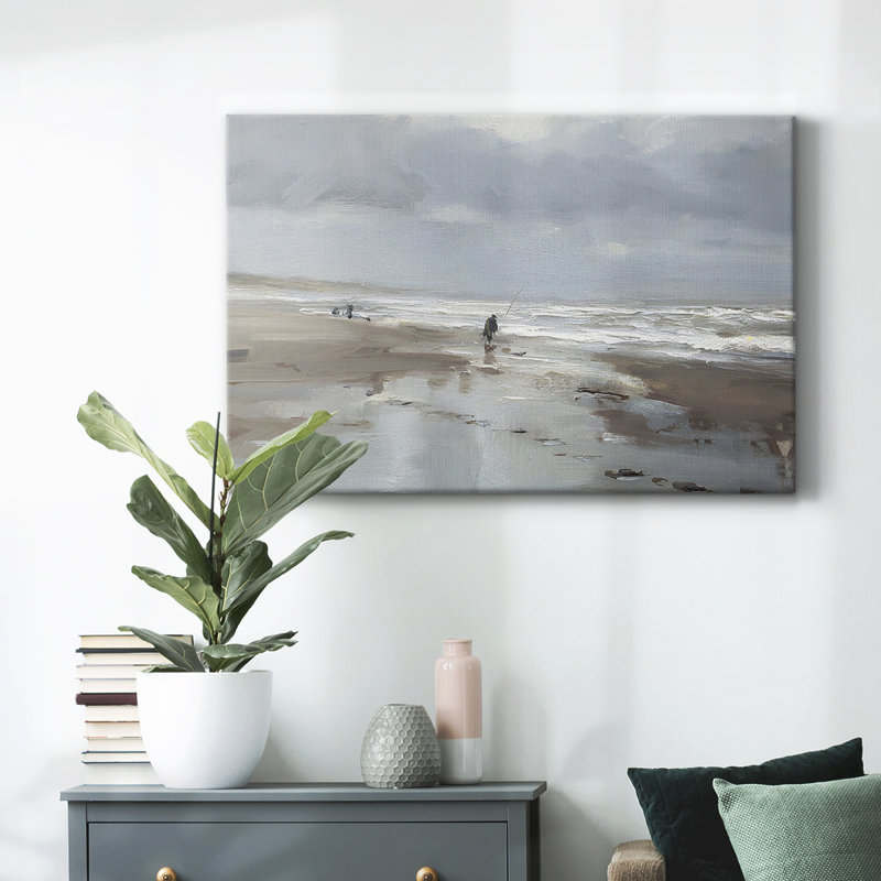 «Vintage Nautical Print», impression encadrée sur toile, H 19 po x l 28 po