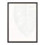 «Large Leaf Greener Hue Neutral» par Emily Marie, aquarelles encadrées en verre-80324620