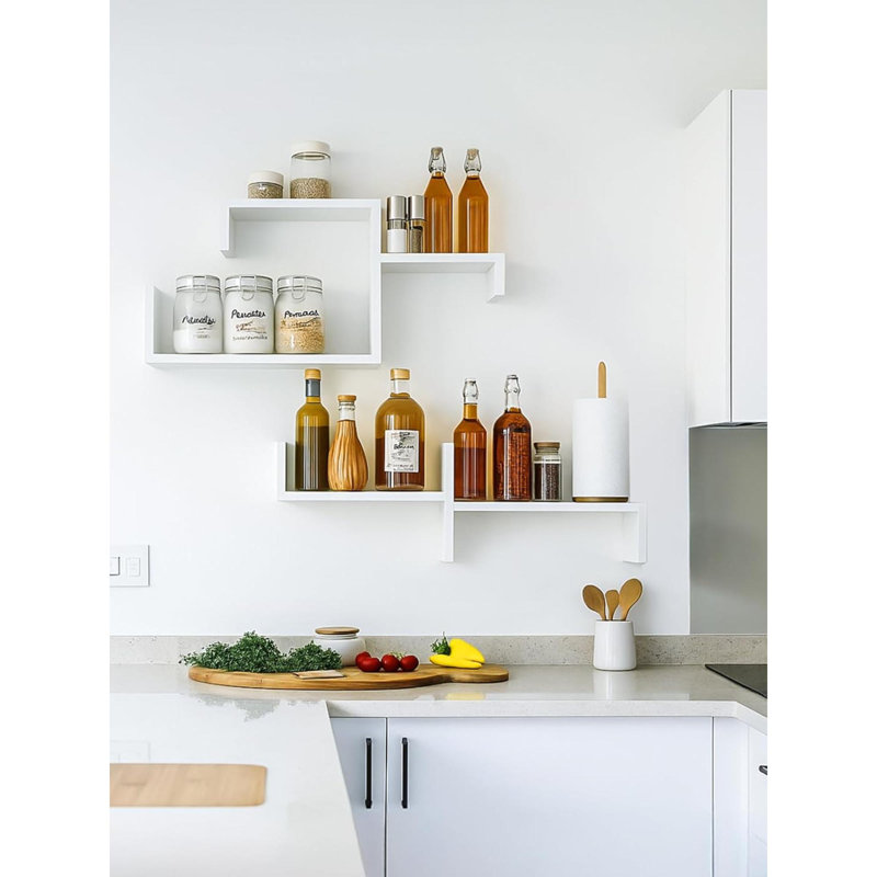 5 Piece Floating Shelf