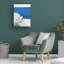 «Into The Blue On Canvas» par Petra Lizde, reproduction-94840355
