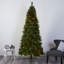 Arbre de Noël artificiel pin vert avec lumières claires/blanches-110253939