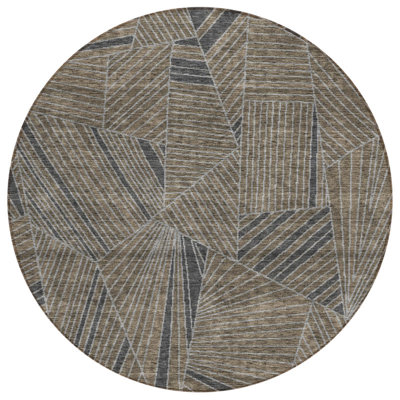 Tapis Colier, Rond 8 pi