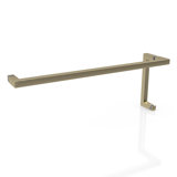 Mimas 61.5 in. x 78 in. Fully Frameless Glass Hinge Towel Bar Shower Door