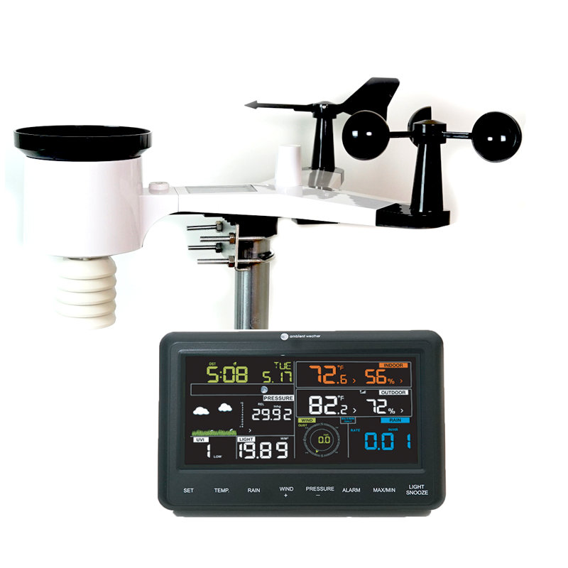 Station météo professionnelle sans fil à énergie solaire WS-1900 Osprey