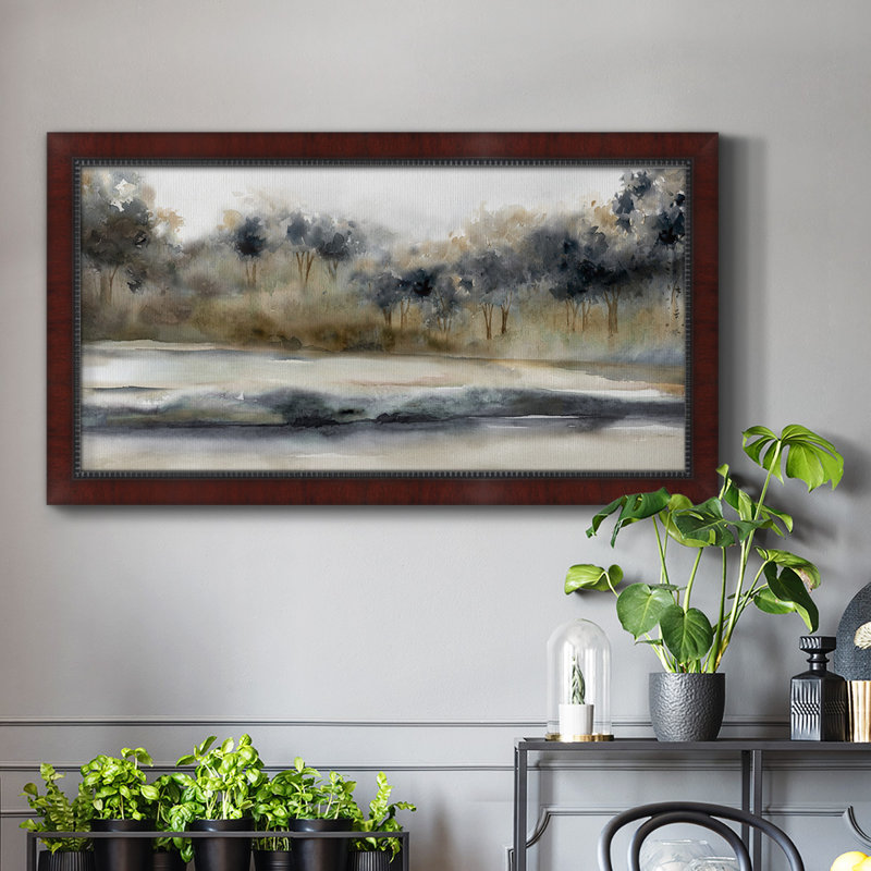Silent River - Reproduction de photo sur toile simple, H 29 po x l 53 po x P 2,5 po