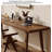 Minimalist Long Desk: Solid Wood & Durable Design-109920741