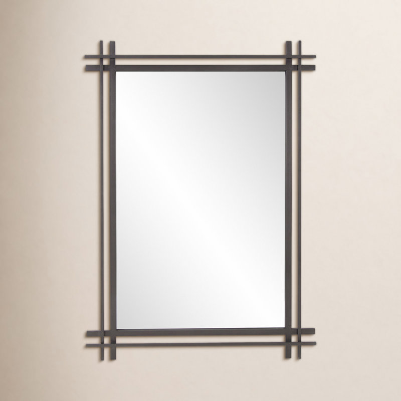 Tangela Metal Rectangle Mirror