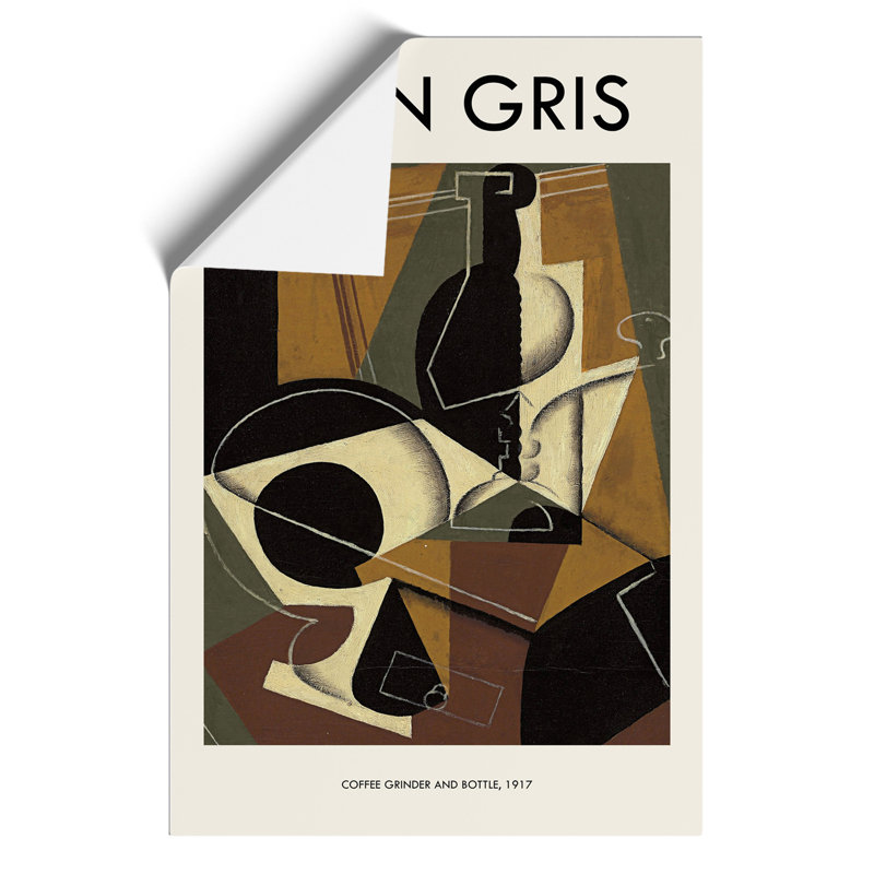 Cafe Moulin Print by Juan Gris - Frameless Print, 42cm H x 30cm W x 0.1cm D