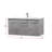 Agostini 40 " W 1 Single Vanity Bathroom Vanity With Resin Top-318447099