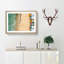 Beach Huts on Brighton Beach 1 Piece Single Picture Frame Painting on MDF-56628141-56628146