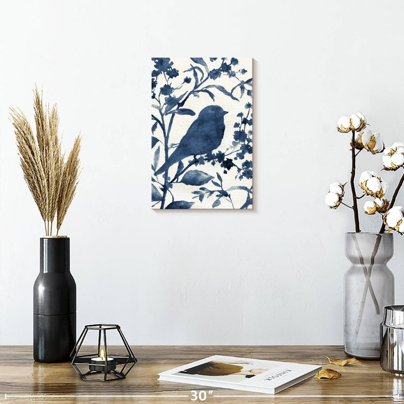 Brampt Bluebird Silhouette I, 12" H x 8" W