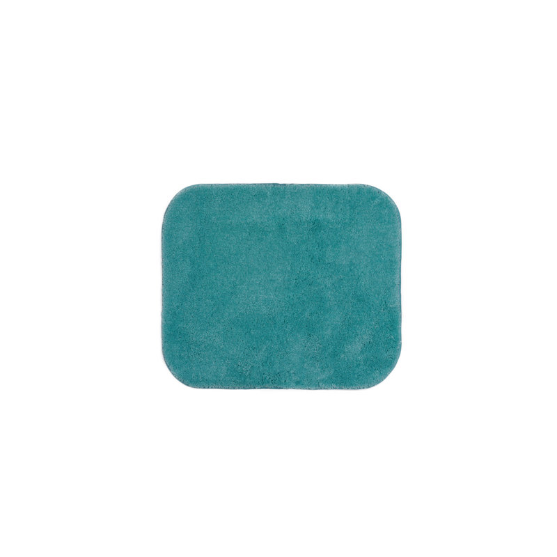 Tapis pour salle de bain Auna, Turquoise