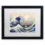 « the great kanagawa wave » par katsushika hokusai, mat, reproduction d’art encadrée-476473441-476473442
