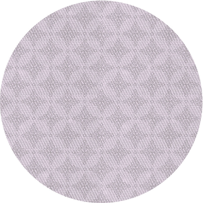 Tapis mauve Power Loom, Rond 8 pi