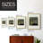 Mountain Houses I Framed Print - Solid Wood-366377100-366377110