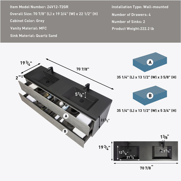 Dimensions du produit