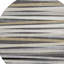 Tapis intérieur lavable rayé rond 8 pi HomeRoots