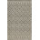 8x0 Black Hand-Knotted Wool Diamond Gridlock Geometric Modern Contemporary Carpet Rug