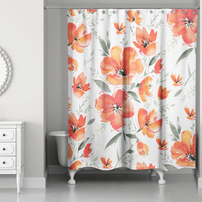 Kiruna Floral Shower Curtain