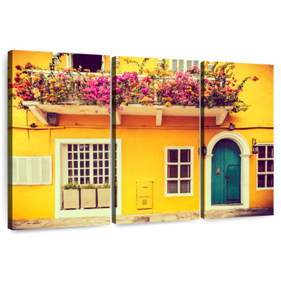Lilie Quaint Yellow Home