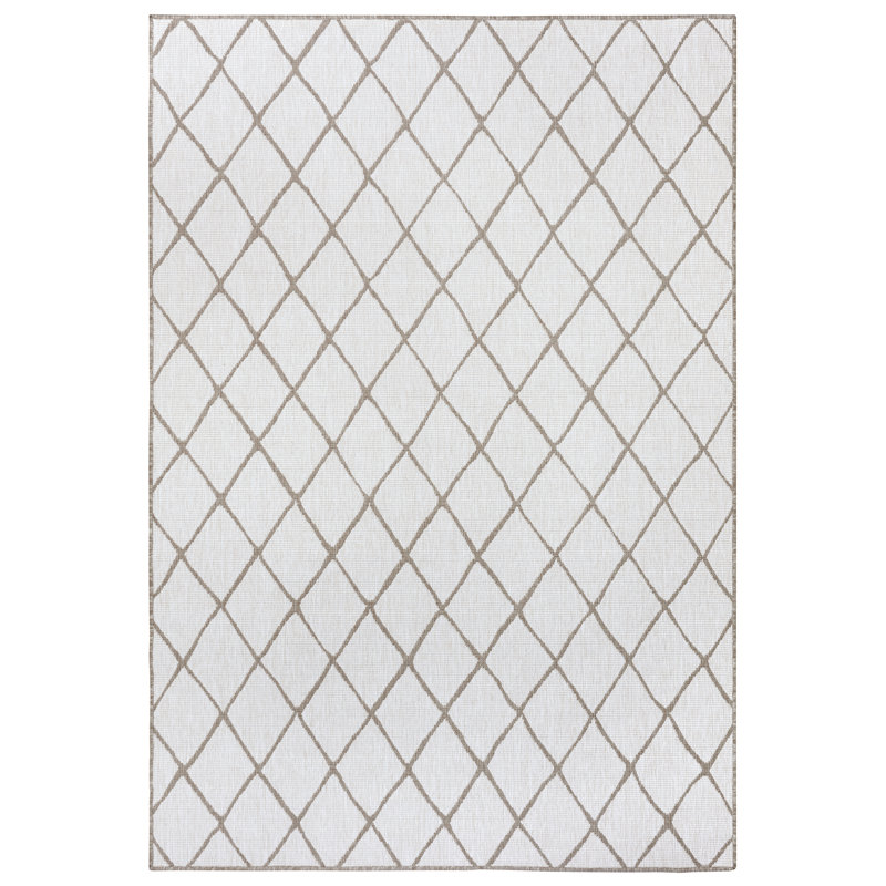 Malaga Flatweave Linen Rug, Rectangle 120cm x 170cm