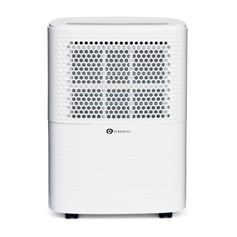 PureMate 12 Litre Dehumidifier with Air Purifier and Continuous Drainage Hose