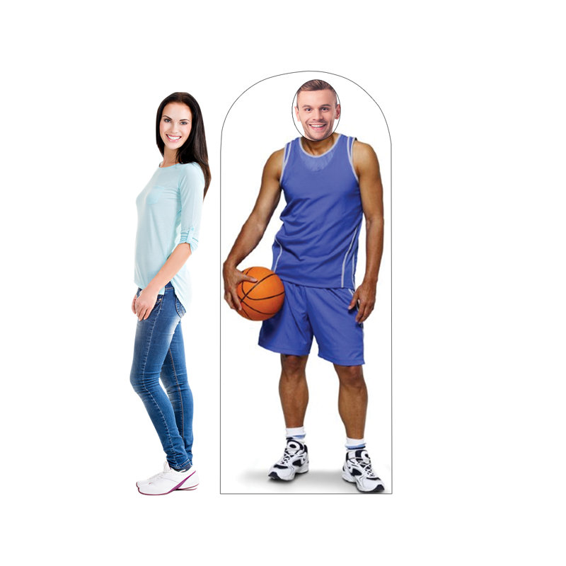 Life-Size Stand-Ins 70.5'' Basketball Cardboard Standup