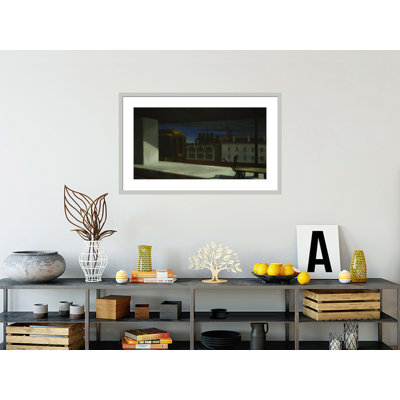 «Dawn in Pennsylvania» par Edward Hopper, impression giclée sur cadre