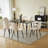 Lottemaria Metal Base Dining Table-1791628400