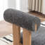 Chaise rembourrée en bois massif Morral-164847613