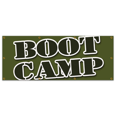 BOOT CAMP Bannière signée