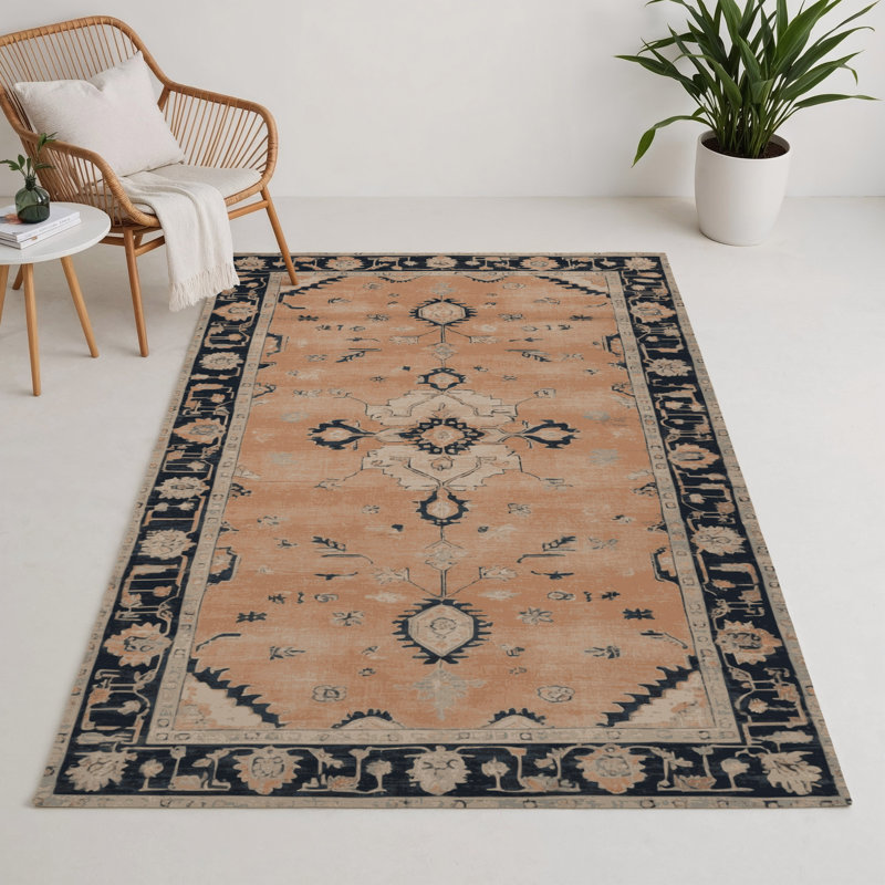 Overdyed Brown Indoor and Outdoor Area Rug, Rectangle 9' x 12'